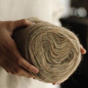 DESTASH: 4+ plates (545g) of Nutiden (Höner och Eir) yarn in Brunte